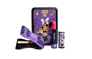 Anna Sui X Minnie Mouse Makeup Set in Collectable Tin & Original Sealed Box Rare - Picture 1 of 3
