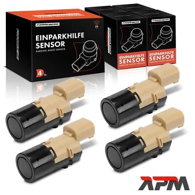 4x Parksensor PDC Sensor Hinten für Peugeot 307 807 Citroën C2 C3 C8 Berlingo