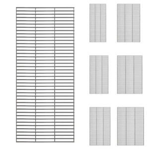 Stainless Steel Barbecue Rack BBQ Grill Rack Cooking Grate Net 5mm Rib 20 Sizes - Picture 1 of 30