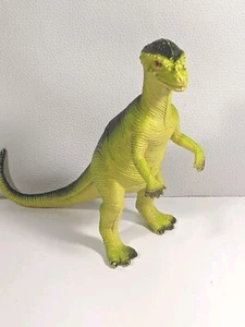 Modellino dinosauro Pachycephalosaurus giallo verde 12" giocattolo da collezione - Foto 1 di 13