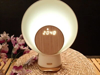 Vivilumens 6-in-1 Sunrise Bedside Lamp  Bluetooth, Wake Up Light , Alarm Clock - Image 1 of 4