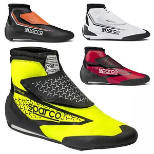 0012B5 Sparco K-PRIME Karting Boots Kart Shoes Microfibre Leather FIA 8877-2022 - Imagen 1 de 74