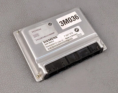 BMW 5 SERIES 530i E60 E61 SEDAN x3 ENGINE CONTROL MODULE ECM 12147527072 - Image 1 of 4