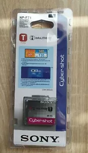 Original SONY NP FT1 digital camera battery 680 mAh Stamina T Type Genuine NEW - Picture 1 of 2