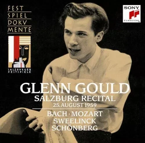 Glenn Gould Piano NEW CD Salzburg Recital 1959 Bach Goldberg Var./Mozart etc OBI - Image 1 of 1