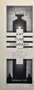 Art Tube Company Irvington NJ Collapsible Sprinkler Tops Vintage Print Ad 1931 - Picture 1 of 4