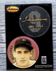 1993 Ted Williams Baseball Ted Williams #NNO POGs - Picture 1 of 2