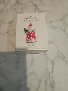 Babbo Natale Old Nick Santa Hallmark ricordo ornamento 2006 Babbo Natale vacanze - Foto 1 di 1