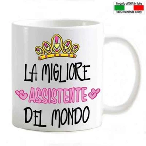 Tazza Mug personalizzabile Assistente migliore del mondo Corona di Cuori - Bild 1 von 1