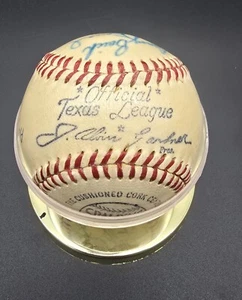 1950 Texas League All Stars Autographed Signed Baseball - Multiuple Signatures - Picture 1 of 5