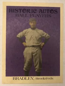 BILL BRADLEY 2019 HISTORIC AUTOGRAPHS FEDERAL LEAGUE #8 PURPLE 1/1 ONE OF ONE SP - Picture 1 of 2