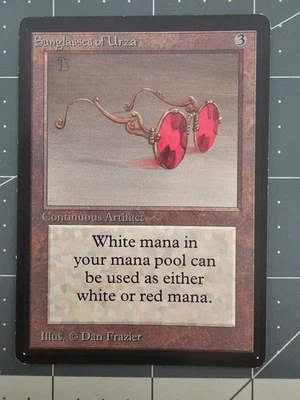 MTG ⭐ Beta Edition ⭐ Sunglasses of Urza ⭐ Vintage Legacy ⭐ NM - Image 1 of 2