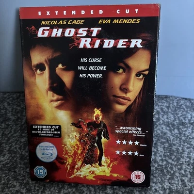 Ghost Rider (DVD, 2007)  Extended Cut - Image 1 of 3