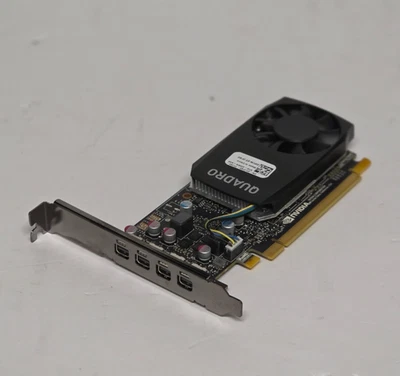 NVIDIA QUADO P620 2GB GDDR5 PCIE 4XMINI DP GRAPHICS CARD DELL 073XT6 W6-3(1) - Image 1 of 4