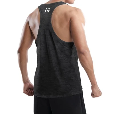 Herren Tanktop Stringer Muskelshirt Achselshirt Sporttop Tank Top Unterhemd - Immagine 1 di 4