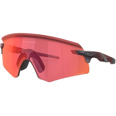Oakley Encoder Sunglasses Matte Black Red Colorshift Frames w/ Prizm Trail Torch - Image 1 of 3