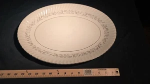 Mikasa Vanessa 513 Fine China Oval Serving Platter 16" Japan Floral - Picture 1 of 4