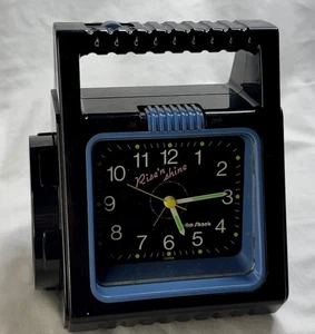 Vintage 90s Radio Shack Rise n Shine Alarm Clock Flashlight Combo TESTED WORKING - Picture 1 of 12