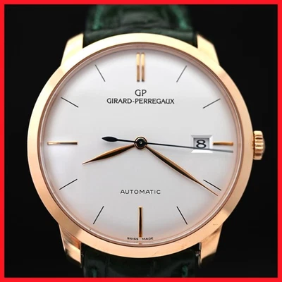 RELOJ AUTOMÁTICO PARA HOMBRES GIRARD PERREGAUX 1966 49525 ORO ROSA MACIZO 18K 38 MM Foto 1 de 4