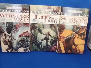 Forgotten Realms: The Watercourse Trilogy By Philip Athans - 3 D&D Novels Lot - Picture 1 of 12