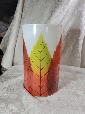 Yankee Candle Falling Leaves Large Jar Holder - NEW - Image 1 of 4