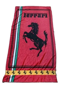 Telo Mare Ferrari Introvabile Anni 80 Vintage - Imagen 1 de 14
