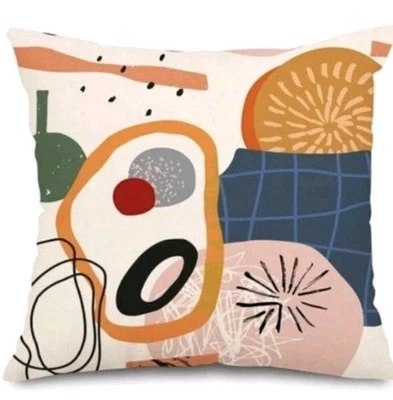 Abstract Boho Woven Pillow Cover. 20x20. New. Hobby Lobby.  - Image 1 of 4