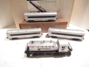 LIONEL- 11828- NEW JERSEY TRANSIT PASSENGER TRAIN SET- 0/027 SCALE-LN -H1 - Picture 1 of 6