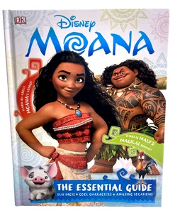 Disney Moana Essential Guide HC Hardcover Book 10.5" First Edition 2016 - Picture 1 of 7