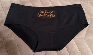 Victoria's Secret ROSA Negro Halloween Sin Costuras Hiphugger Panty ~ GRANDE ~ ¡NUEVO CON ETIQUETAS! - Imagen 1 de 8