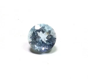 2.10 Ct Natural Moss Aquamarine Round Shape Aquamarine Gemstone March Birthstone - Picture 1 of 4