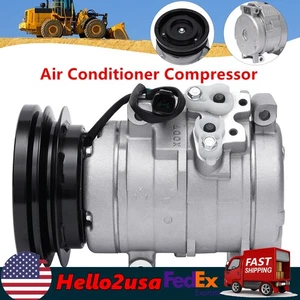 Compresor de aire acondicionado para excavadora Caterpillar 320C/320D 176-1895 201-3837 231-6984 - Imagen 1 de 8