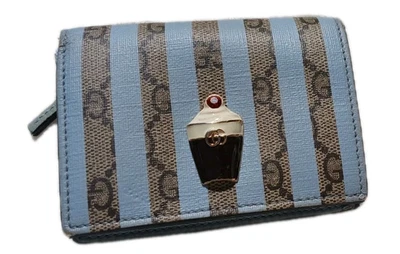Gucci GG Supreme Ice Cream wallet with Coin Pocket Super Rare Gift 🎁 Ready £489 - Image 1 of 4