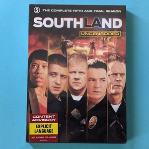 Southland: Complete Fifth Final Season 5 DVD 2013 2-Disc Box Set sealed series - Foto 1 di 5