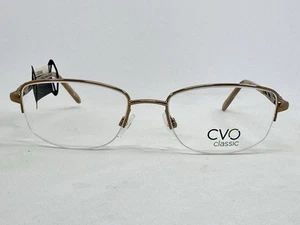 Nuevas monturas de gafas para mujer CVO Classic Aylin Gold 51.18.130” - Imagen 1 de 12