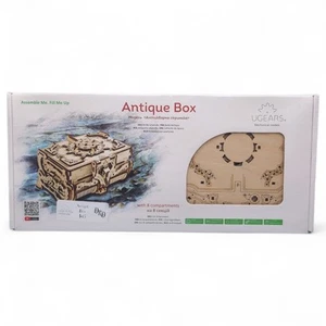 UGEARS Modelos Mecánicos Antigua Caja con 8 Compartimentos NUEVO 185 piezas Steampunk - Imagen 1 de 8