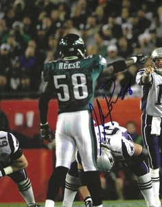Signed 8x10 Ike Reese Philadelphia Eagles Autographed photo - w/COA - Picture 1 of 1