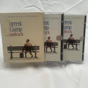 RARE Forrest Gump (The Soundtrack) 32 American Classics on 2 Minidiscs 1994 - Picture 1 of 4