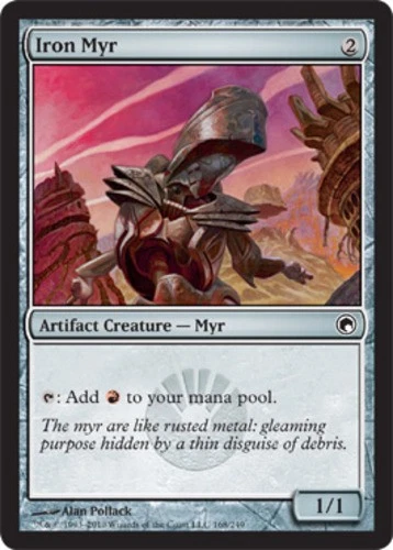 Iron Myr - Scars of Mirrodin #168/249 MTG Magic The Gathering - Image 1 of 1