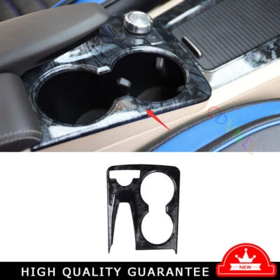 For Mercedes-Benz GLK 2013-2015 Wood Grain Gear Shift Water Cup Panel Cover Trim - Image 1 of 4