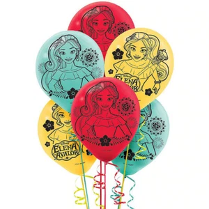 Disney PRINCESA ELENA DE AVALOR fiesta de cumpleaños GLOBOS DE LÁTEX 6 calidad helio - Imagen 1 de 1