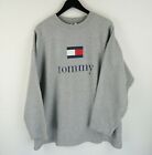 Tommy Hilfiger 90's Spell Out Logo Sweatshirt SZ XL ( G4463)