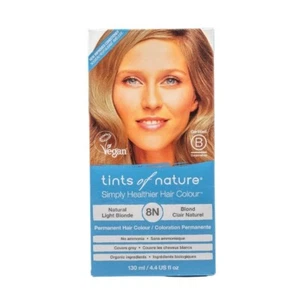 Tints of Nature Permanent Hair Dye 8N Natural Light Blonde - Picture 1 of 10
