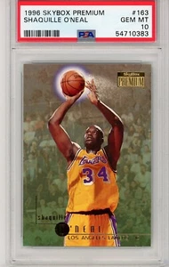 1996 Skybox Premium #163 - Shaquille O'Neal - HOF LA Lakers - PSA 10 - Bild 1 von 2