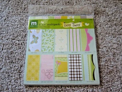 Making Memories Dilly Dally 8x8 multipack, 20 sheets - Image 1 of 3