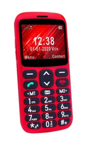 Telefunken S520 Seniorentelefon 2.31" TFT Display 3 MP Kamera 1000 mAh Akku Blue - Zdjęcie 1 z 8