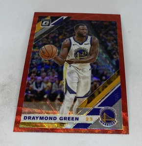 Draymond Green 2019-20 Donruss Optic #38 Tmall Red Wave Prizm SP Warriors - Picture 1 of 3
