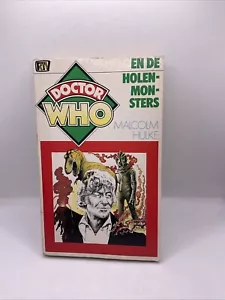 Dutch Doctor Who Book - The Cave Monsters 1970s - Malcolm Hulke John Pertwee D - Foto 1 di 17