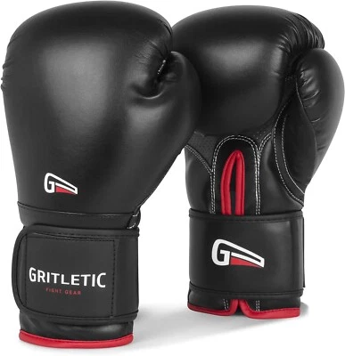Gritletic Boxing & MMA Training Gloves - Supreme Boxing Gloves for Men & Women.