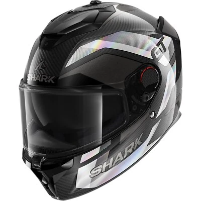 Shark Spartan GT Pro Ritmo Integralhelm (Schwarz/Carbon/Silber) Gr: M (57) - Bild 1 von 3